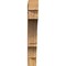 Ekena Millwork Balboa Block Rough Sawn Bracket, Western Red Cedar, 6"W x 42"D x 42"H BKT06X42X42BOA05RWR - alternate 2